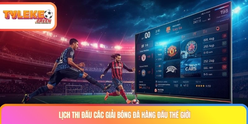 Lịch Thi Đấu Bóng Đá Hôm Nay - LTĐ Mới Nhất Lịch thi đấu các giải bóng đá hàng đầu